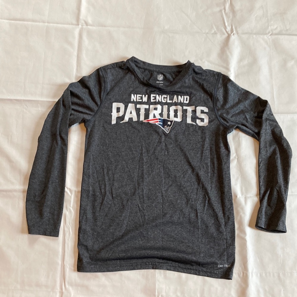 New England patriots boys long sleeve t shirt